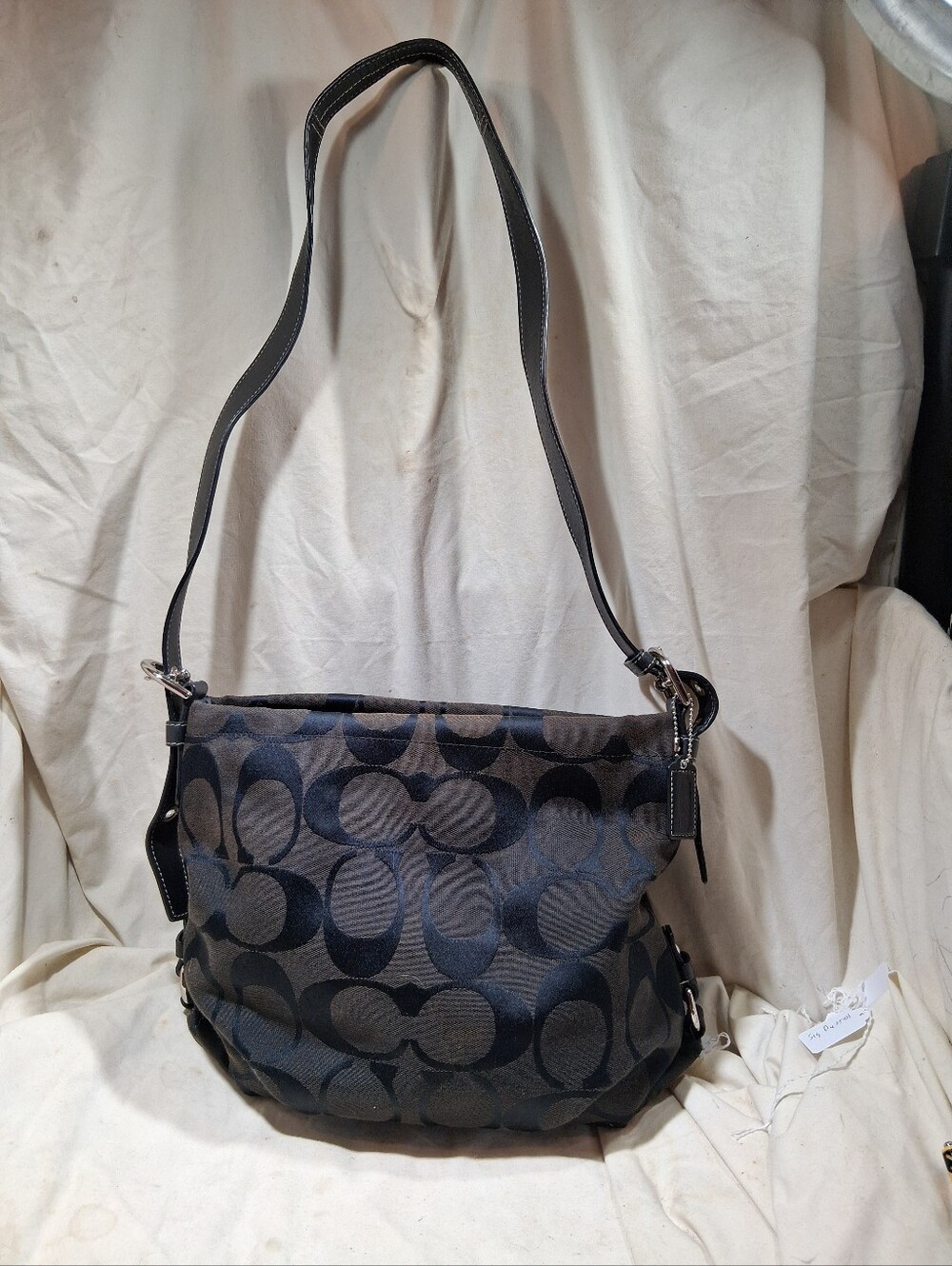 Coach Signature Duffel Shoulder Bag